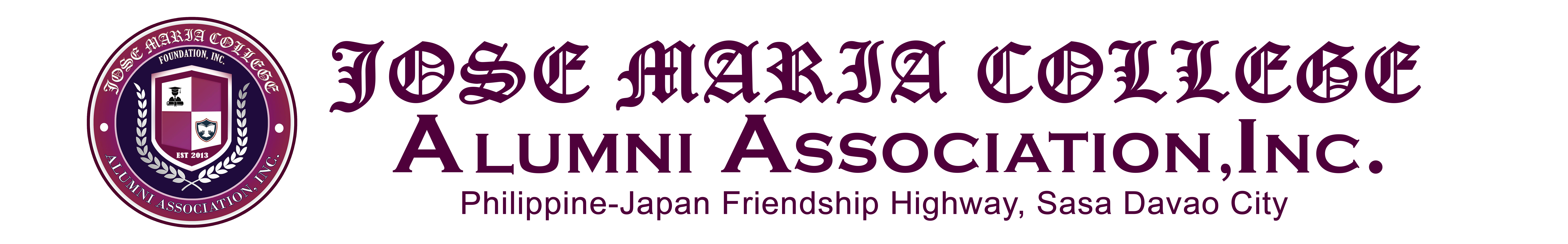 Jose Maria College Alumni Asscociation Logo Banner